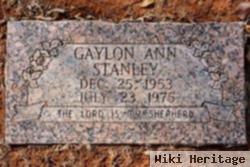 Gaylon Ann Stanley