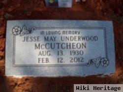 Jesse May Underwood Mccutcheon