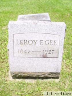 Leroy F Gee