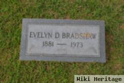 Evelyn D Bradshaw