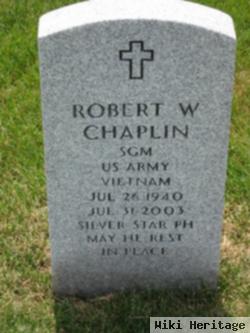 Robert W Chaplin