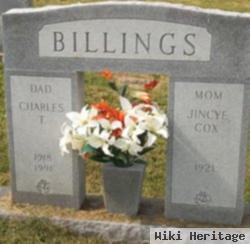 Jincye Cox Billings