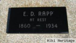 E. D. Rapp