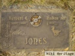 Herbert E Jones