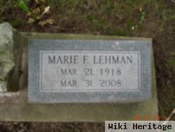 Marie F. Martin Lehman