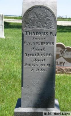 Thadeus B. Brown