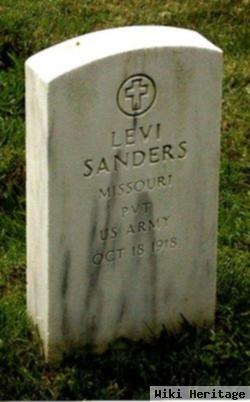 Pvt Levi Sanders