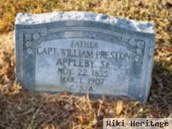 Capt William Preston Appleby, Sr