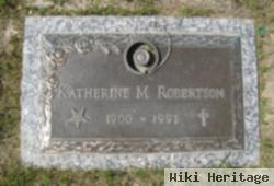 Katherine M Robertson