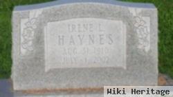Irene Letha Fry Haynes