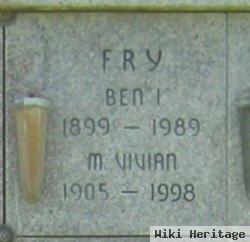 M Vivian Fry