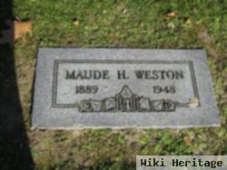 Maude H Wortman Weston