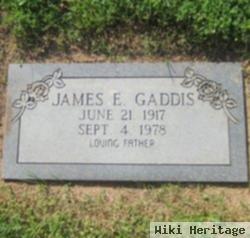 James E Gaddis