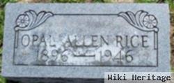 Opal Allen Rice