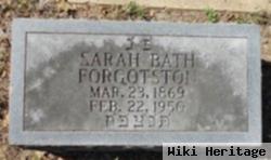 Sarah Bath Forgotston