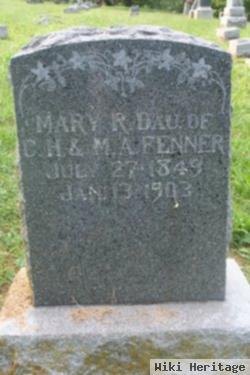 Mary R. "mollie" Fenner