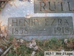 Henry Ezra Rutledge