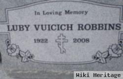 Luby "maggie" Vuicich Robbins