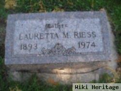 Lauretta M Schaefer Riess