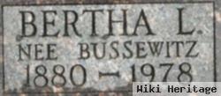 Bertha L. Bussewitz Sievert