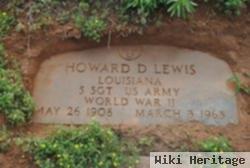 Howard D Lewis