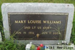 Mary Louise Dillon Williams