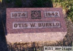 Otis W Burklo