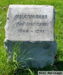 Malcom Ross