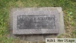 Lillian H. W. Ackerman