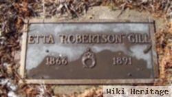 Etta Robertson Gill