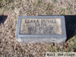 Clara Duvall Snow