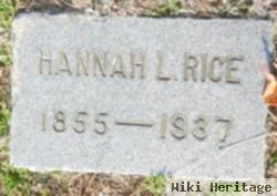 Hannah L Simpson Rice