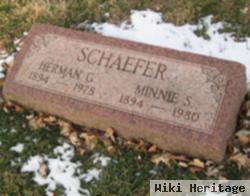 Minnie S. Schaefer