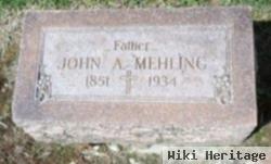 Johann Adam "john" Mehling