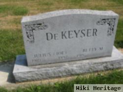 Julius Louis "joe" Dekeyser