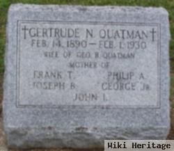 Gertrude N. Minnigan Quatman