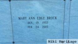 Mary Ann Edge Brock