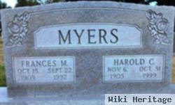 Frances M Meyers