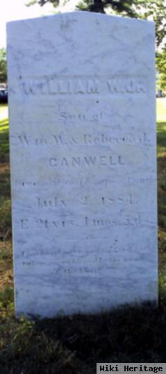 William W Canwell, Jr