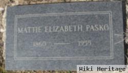 Mattie Elizabeth Pasko