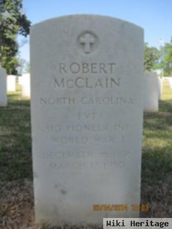 Pvt Robert Mcclain