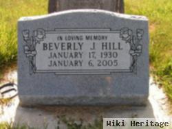 Beverly J Hill
