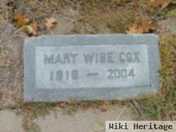 Mary Elizabeth Wise Cox