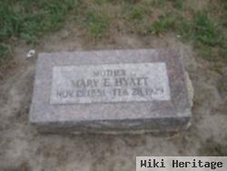 Mary E Wishon Hyatt