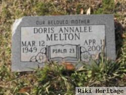 Doris Annalee Melton