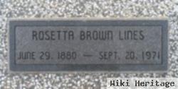 Rosetta Brown Lines