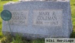 Mary R Coleman