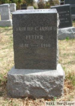 Caroline C. Arnold Fetter