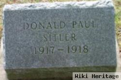 Donald Paul Sitler