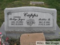 Bettye Joyce Crowder Capps